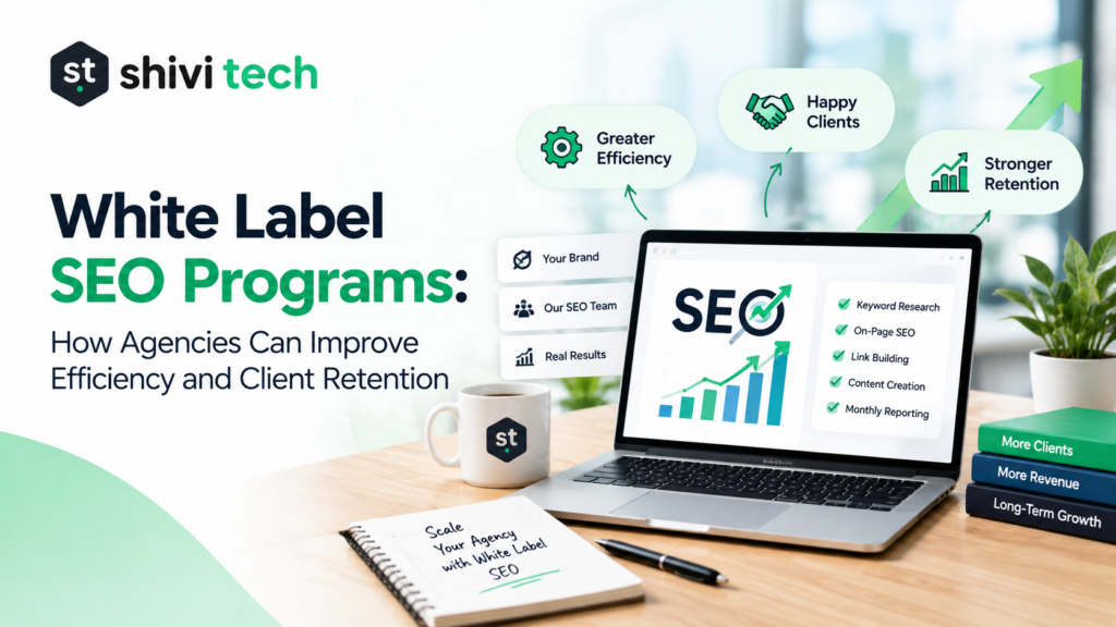 White label SEO programs helping agencies improve efficiency and client retention
